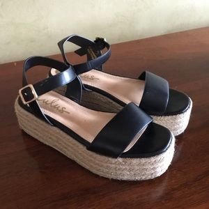 WEDGE LULUS CORSA SANDALS